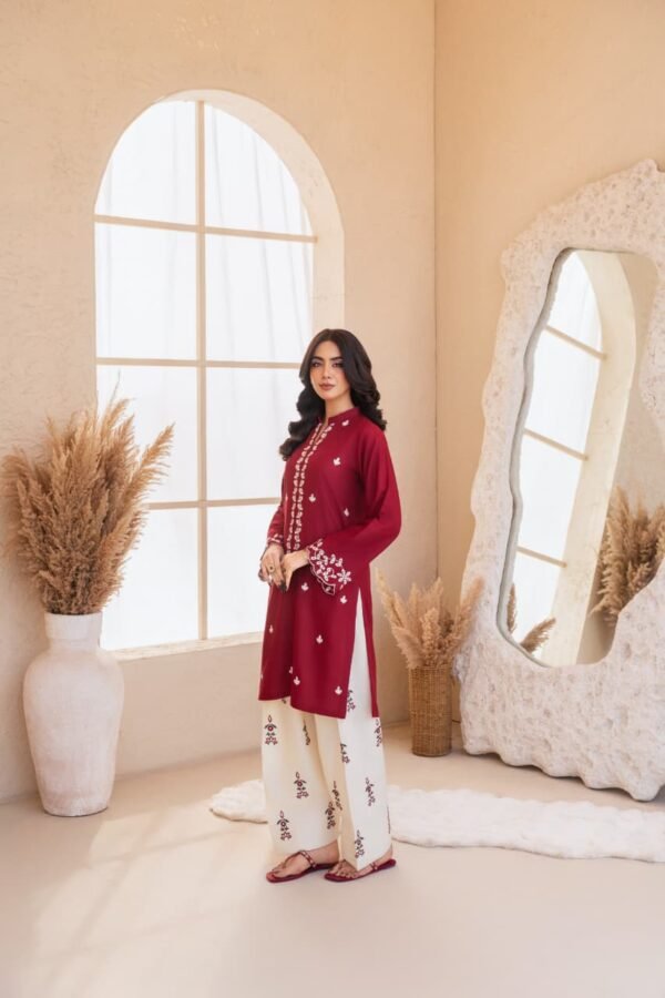 Zarf Embroidery 2pc Farshi Lawn Suit – S01